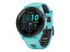 Garmin Forerunner 265 - 46 mm - Aqua - intelligente Uhr mit Riemen - Handgelenkgröße: 135-205 mm - Anzeige 3.25 cm (1.3")