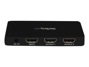 StarTech.com 2 Port HDMI 4k Video Splitter - 1x2 HDMI...