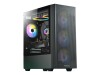 Antec NX Series NX500M - Mid tower - ATX - Seitenteil mit Fenster (gehärtetes Glas)