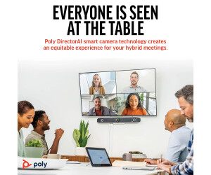 Poly Studio X52 - All-in-One Videoleiste (Videoleiste, Poly TC10 Touchcontroller)