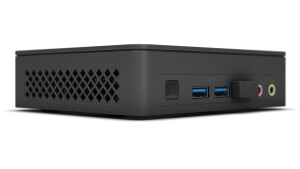 Intel Next Unit of Computing 11 Essential Kit - NUC11ATKC2 - Barebone - Mini-PC - 1 x Celeron N4505 / 2 GHz - RAM 0 GB - Flash - eMMC 64 GB - UHD Graphics - 1GbE - WLAN: 802.11a/b/g/n/ac, Bluetooth 5.0