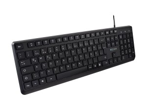 V7 Pro KU350DE - Tastatur - full size - USB - QWERTZ