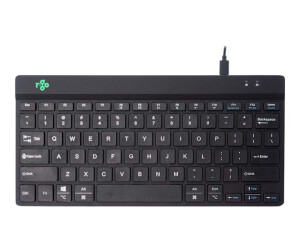 R-Go Compact Break - Tastatur - USB - QWERTY
