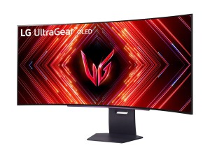 LG UltraGear 45GS95QE-B - OLED-Monitor - Gaming - gebogen...