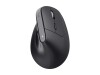 Trust Bayo+ - Vertikale Maus - ergonomisch - Für Rechtshänder - optisch - 6 Tasten - kabellos - 2.4 GHz - kabelloser Empfänger (USB)
