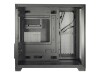 Inter-Tech C-501 Aspect - Tower - mini ITX / micro ATX - Seitenteil mit Fenster (gehärtetes Glas)