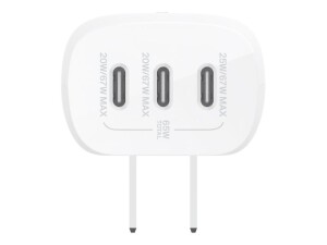 Belkin BoostCharge - Netzteil - PPS Technology - 67 Watt - 3.25 A - PD 3.0, Power Delivery 3.1 - 3 Ausgabeanschlussstellen (24 pin USB-C)