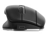 3Dconnexion CadMouse Pro Wireless Left - Maus - ergonomisch - Für Linkshänder - 7 Tasten - kabellos - Bluetooth, 2.4 GHz, USB-C - kabelloser Empfänger (USB)