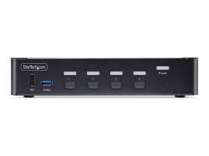 StarTech.com 4-Port DisplayPort 1.4 KVM Switch, 8K 60Hz /...