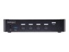 StarTech.com 4-Port DisplayPort 1.4 KVM Switch, 8K 60Hz / 4K 144Hz, 2x USB 3.0 Ports, 4x USB 2.0 Ports, Hotkey Switching, TAA Compliant (D86A2-4-PORT-8K-KVM)