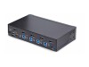 StarTech.com 4-Port DisplayPort 1.4 KVM Switch, 8K 60Hz / 4K 144Hz, 2x USB 3.0 Ports, 4x USB 2.0 Ports, Hotkey Switching, TAA Compliant (D86A2-4-PORT-8K-KVM)