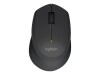 Logitech M280 - Maus - Für Rechtshänder - optisch - 3 Tasten - kabellos - 2.4 GHz - kabelloser Empfänger (USB)