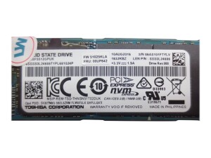 Lenovo Toshiba - SSD - verschlüsselt - 512 GB -...