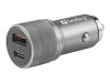 SANDBERG Auto-Netzteil - 48 Watt - 3 A - QC 3.0 - 2 Ausgabeanschlussstellen (USB, 24 pin USB-C)