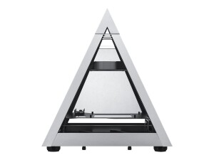 AZZA Pyramid Mini 806 - Mini-ITX Tower - Seitenteil mit Fenster (gehärtetes Glas)