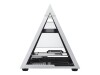 AZZA Pyramid Mini 806 - Mini-ITX Tower - Seitenteil mit Fenster (gehärtetes Glas)