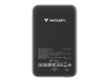 Verbatim Charge n Go - Induktive Power Bank - Magnethalterung - Li-Pol - 10000 mAh - 20 Watt - 2.4 A - Apple Fast Charge, PD 3.0, QC 3.0, Apple 2.4A, USB BC 1.2 (24 pin USB-C)
