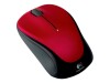 Logitech M235 - 2nd Generation - Maus - rechts- und linkshändig - optisch - kabellos - 2.4 GHz - kabelloser Empfänger (USB)