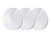 TP-LINK DECO M5 - WLAN-System - bis zu 418 m² - Netz - GigE - 802.11b/g/n/ac, Bluetooth 4.2 - Dual-Band (Packung mit 3)