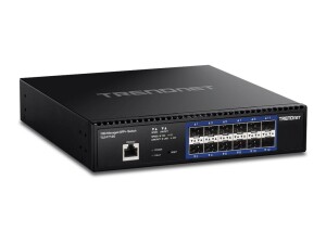 TRENDnet TL2-F7120 - Switch - managed - 12 x 10 Gigabit SFP+
