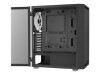AEROCOOL ADVANCED TECHNOLOGIES AeroCool Graphite - Mid tower - ATX - Seitenteil mit Fenster (gehärtetes Glas)