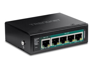 TRENDnet TI-B541 - Switch - industriell, mit PoE...