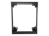 StarTech.com 12 HE wandmontage Server Rack - 30,5cm tief - Open Frame - Netzwerk Rack - 2 Post Rack - Schrank - geeignet für Wandmontage - Schwarz - 12U - 30.5 cm (12")