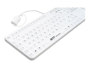 GETT CleanType Prime Touch+ TKG-109-GCQ-PR-TOUCH-KGEH-WHITE-IP68-MAG-BACKL-USB-CH