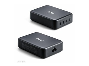 Club 3D Netzteil - GaN-Technologie - 240 Watt - PD 3.1/PPS - 4 Ausgabeanschlussstellen (24 pin USB-C)