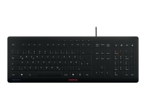 Cherry STREAM KEYBOARD - Tastatur - USB - US mit Euro-Symbol