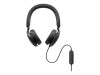 Dell Pro Wired ANC Headset WH5024 - Headset - On-Ear