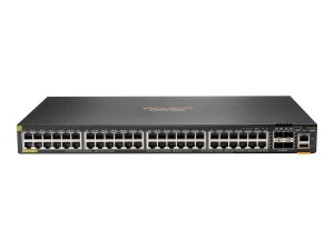 HPE Aruba 6200F 48G Class4 PoE 4SFP+ 370W Switch - Switch...