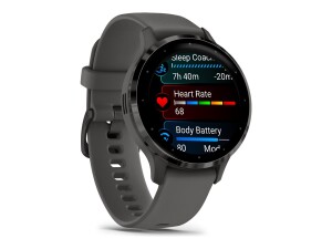 Garmin Venu 3S - 41 mm - Pebble Gray - intelligente Uhr...