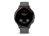 Garmin Venu 3S - 41 mm - Pebble Gray - intelligente Uhr mit Band - Silikon - Handgelenkgröße: 110-175 mm - Anzeige 3.04 cm (1.2")