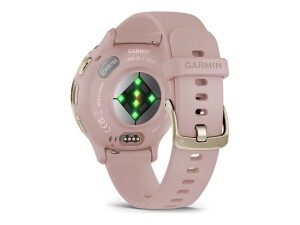 Garmin Venu 3S - 41 mm - Rosa - intelligente Uhr mit Band - Silikon - Handgelenkgröße: 110-175 mm - Anzeige 3.04 cm (1.2")