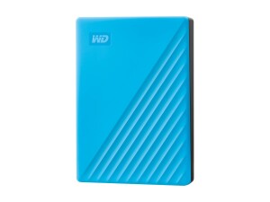 WD My Passport WDBR9S0060BBL - Festplatte - verschlüsselt - 6 TB - extern (tragbar)