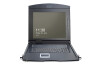 DIGITUS 17" LCD KVM Konsole, 8-Port VGA, deutsche Tastatur