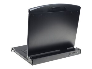 DIGITUS 19" LCD KVM Konsole, 1-Port VGA, deutsche...