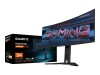 Gigabyte MO34WQC - OLED-Monitor - Gaming - gebogen - 86.4 cm (34")