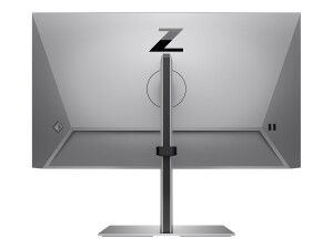 HP Z24q G3 - LED-Monitor - 60.5 cm (23.8") - 2560 x 1440 QHD @ 90 Hz - IPS - 400 cd/m² - 1000:1 - 5 ms - HDMI, DisplayPort - Schwarz, Silber (Halter)