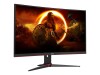 AOC Gaming C27G2E/BK - LED-Monitor - Gaming - gebogen - 68.6 cm (27")
