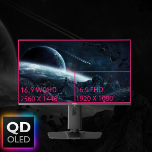 MSI MPG 271QRXDE QD-OLED - OLED-Monitor - Gaming - 67.3 cm (26.5")