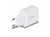 Lindy Netzteil - GaN - 65 Watt - 3 A - PD/PPS, PD 3.0 - 2 Ausgabeanschlussstellen (24 pin USB-C, USB)