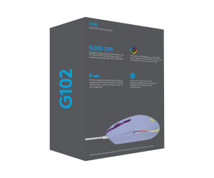 Logitech Gaming Mouse G102 LIGHTSYNC - Maus - F&uuml;r...