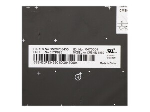Lenovo Chicony - Ersatztastatur Notebook - mit ClickPad,...