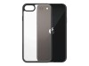 PanzerGlass ClearCase - Black Edition - hintere Abdeckung für Mobiltelefon - Temperglas, Thermoplastisches Polyurethan (TPU)