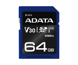 ADATA Premier Pro - Flash-Speicherkarte - 64 GB
