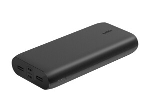 Belkin BoostCharge - Powerbank - 26000 mAh - 32 Watt - PD, Fast Charge - 4 Ausgabeanschlussstellen (24 pin USB-C, USB)