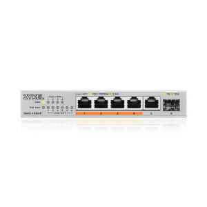 ZyXEL XMG-100 Series XMG-105HP - Switch - nicht verwaltet - unmanaged - 5 x 100/1000/2.5G (PoE++)