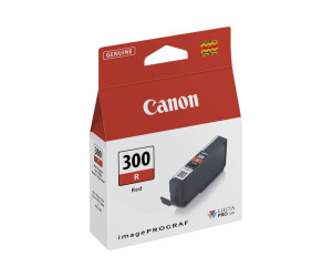 Canon PFI-300 R - Rot - Original - Tintenbeh&auml;lter